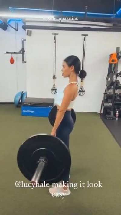 lifting weights