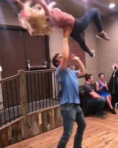 I had the same reaction as the lady in blue