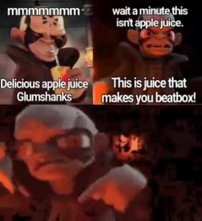 Juice that makes you beatbox