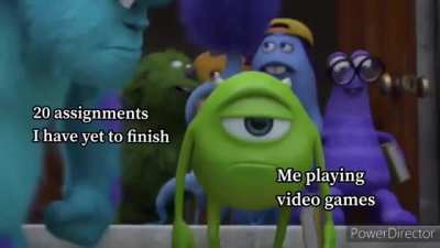 The thought of those assignments haunts me every minute I play