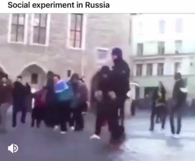 Social experiment in Russia