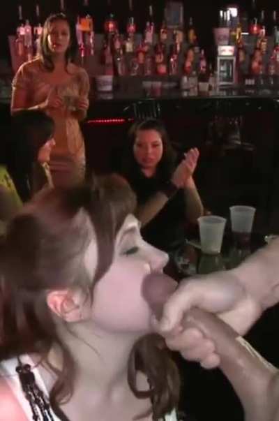 At a party