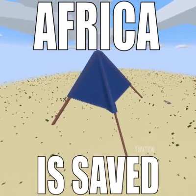 thank you to r/okbuddyretard for installing this village's water reservoir!