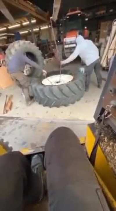 Of one way to inflate your tires