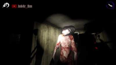 When you try to have fun in a horror game