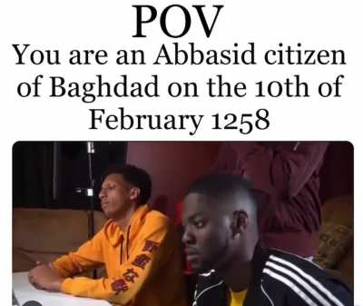 And Baghdad never truly recovered…