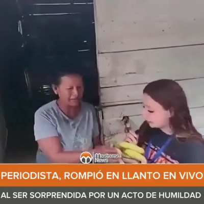 She lost everything, but still she gave, and made the journalist cry