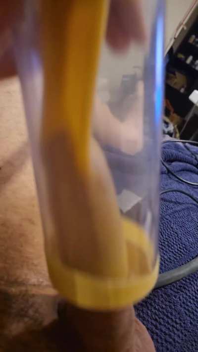 Cumshot gif, cocks not fully hard though