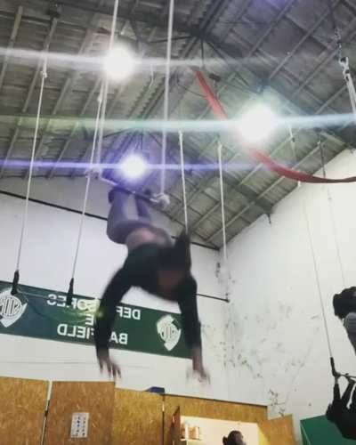 Losing pants in the air