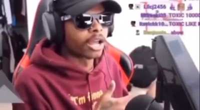 Cloud when he puts on a Ribbon and the Battle Square manager tells him he landed on “frog”