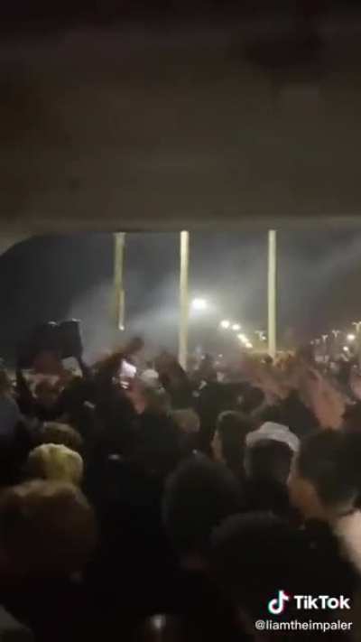 More from “Adrians Kickback”. Thousands of teens show up to Huntington Beach, CA