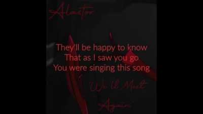 Alastor singing 