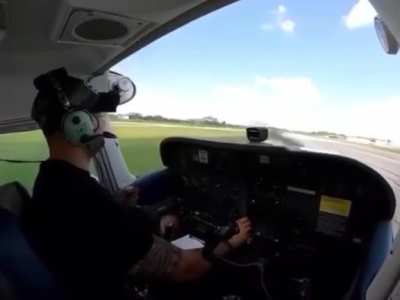Fly Into Hangar