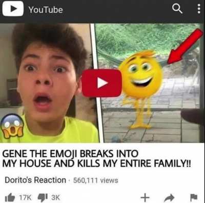Hope he doesn’t get PTSD