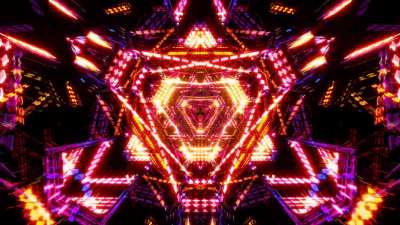 Psychedelic mandala