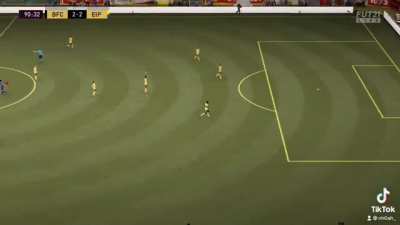 No Words.... One every 6 fifas or 1000 attempts this goes in.