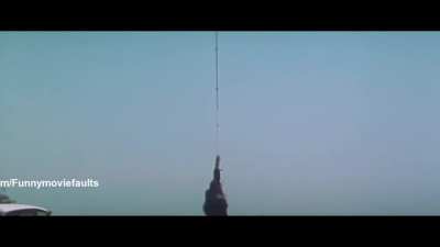 How to safely land a helicopter with a rope!
