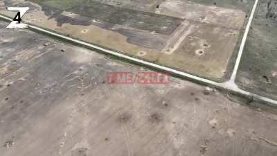 Ru pov: 13 minutes of mostly uncut drone footage of 4th Brigade from the LPR alongside with BARS storming a UAF checkpoint in the SMO zone.