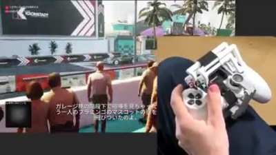 One handed gaming