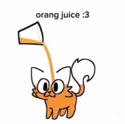 orang juice :3