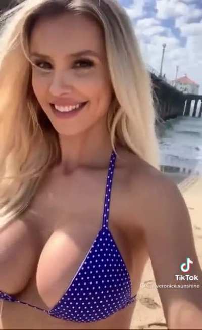 Hot Blonde Bikini