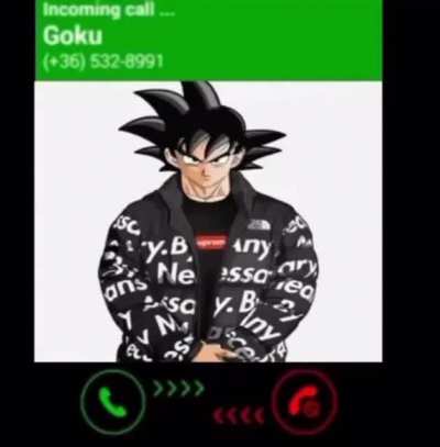 Ay yo Goku calling