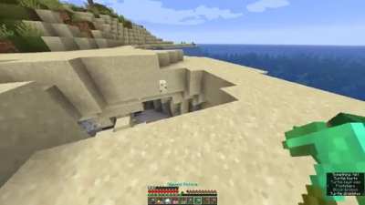 The turtle dug it's hole too big!