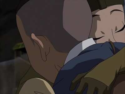 Sokka and Suki's different approaches when seeing each other