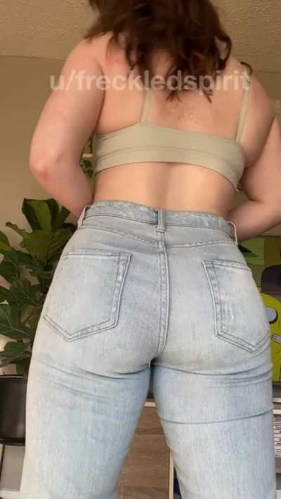 It’s always a struggle to put on jeans