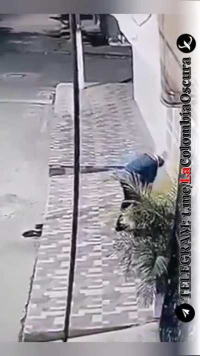 Trying to burn a building