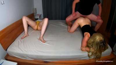 Impreganting Wife's Blonde BFF while She is Watching 🔥🔥🔥On<wbr>ly 6.99 $ ❤️ Link in Comments