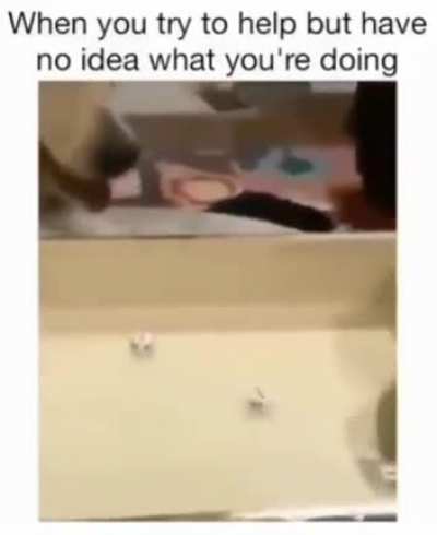 I'm helping