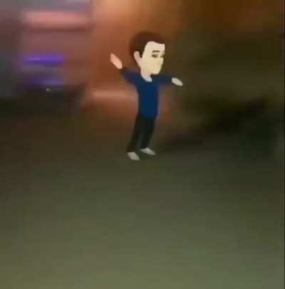 He never stopped