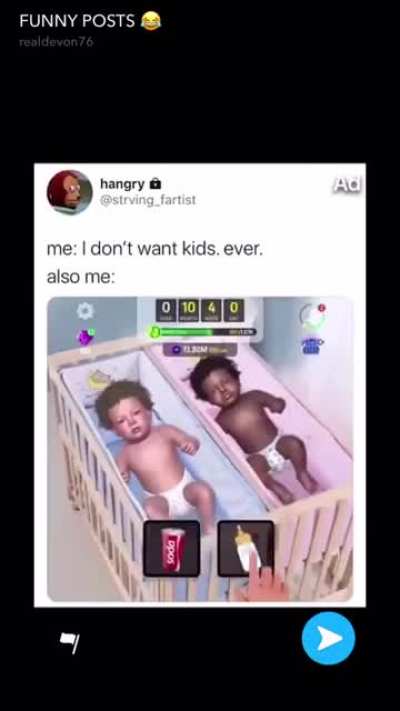 This strange mobile game add on snapchat