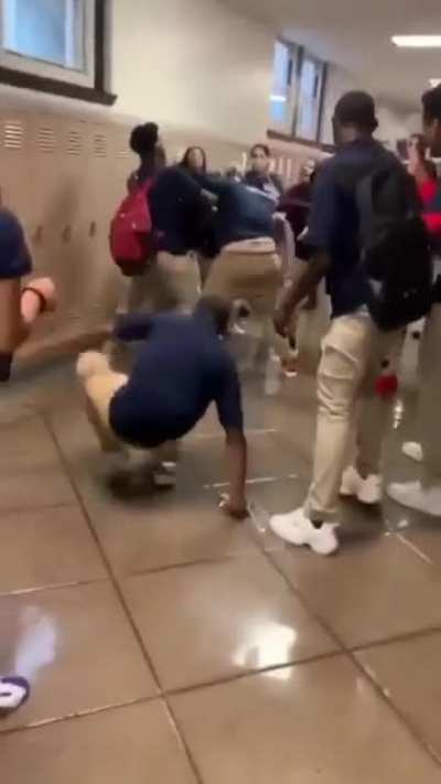 I love the guy breakdancing