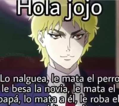 Dio rejected his humanity and became Heisenberg 😔