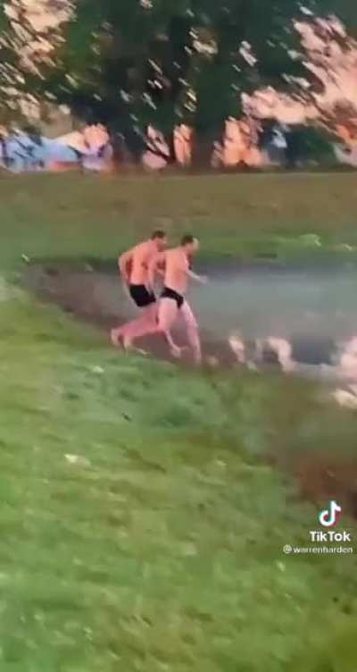 The boys wanna go swimming 🏊‍♂️