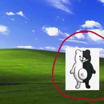 YOOOOO MONOKUMA IRL SIGHTINGS HES REAL 😱