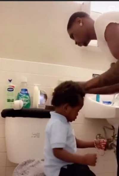 Some of us went through this when we were little.