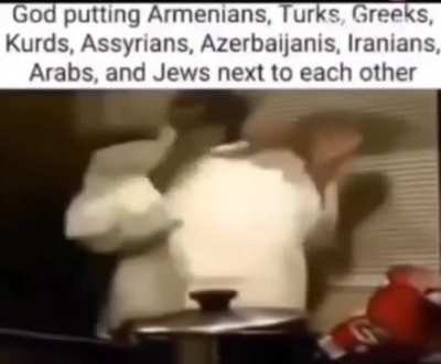 And letting all these similar people fighting each other