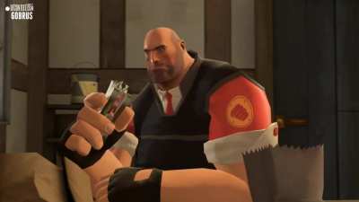Heavy eats a Sandwich and he-