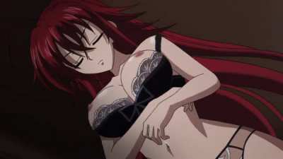 Rias undressing [High school DxD]
