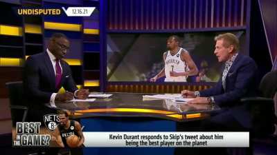 KD got our guy stuttering 😭😭