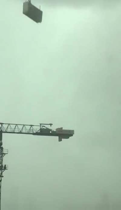 Unexpected rainstorm