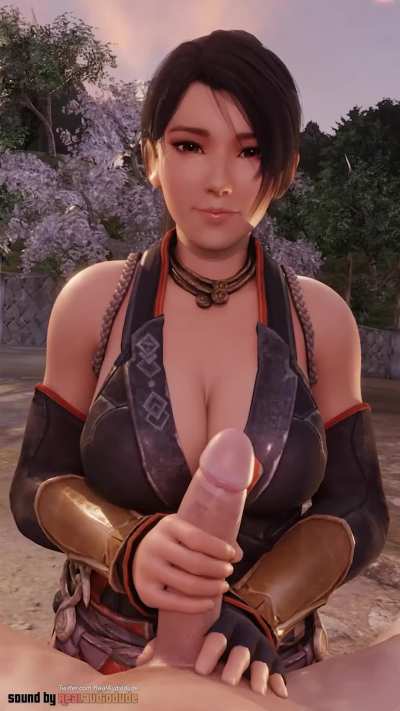 Momiji POV Handjob 