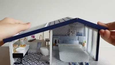 Making a beautiful doll house