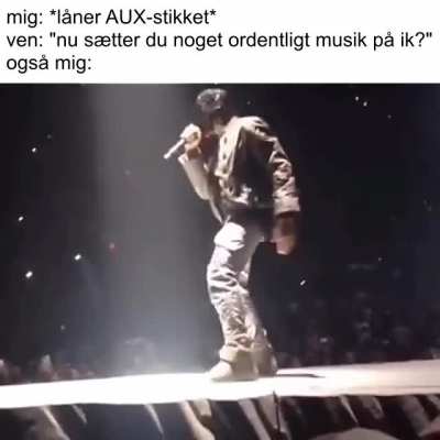 der er altid den ene person til festen
