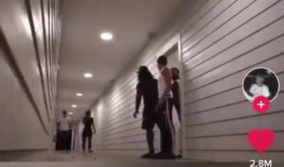 Old tricks but works well everytime .. This prank doesn't go well most of the time, they must be lucky.