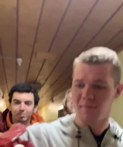 The boys and I gifted our friend a cup with our cum for his graduation
