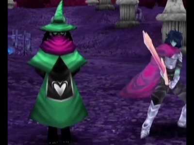 deltarune if it was made by Square in 2001